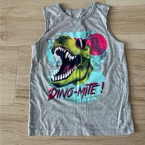 Osh Kosh Dino tank top size 7